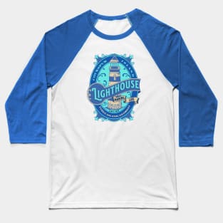 Cockspur Island Lighthouse Baseball T-Shirt